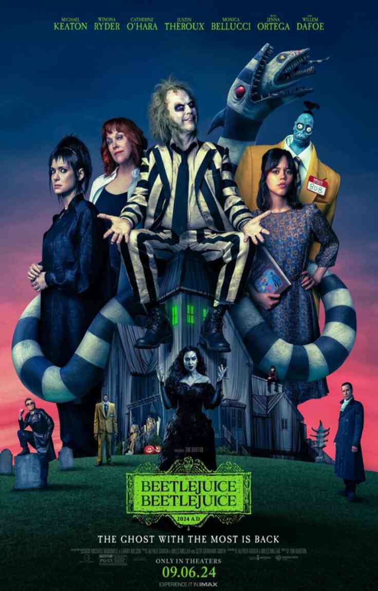 Download Beetlejuice Beetlejuice (2024) English Movie 480p [700MB